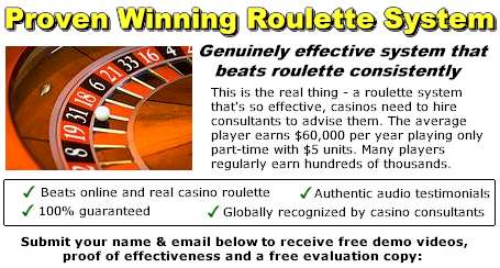 Winning Roulette System